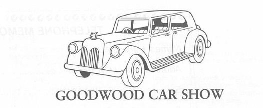Goodwood Car Show illustration