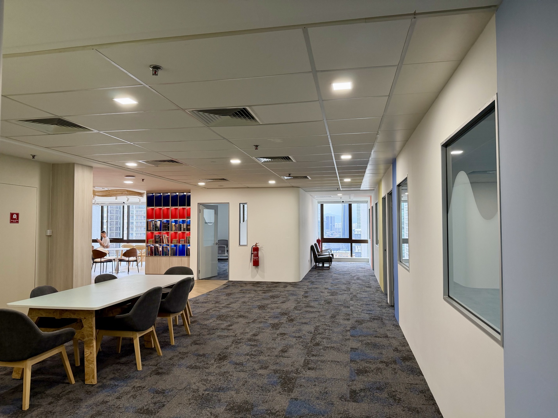 Student lounge space at Cambright